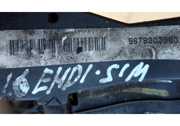 Проводка двигуна, коса Peugeot/Citroen C4, 308, 508, 5008, 1.6 E-HDi, 9678303980